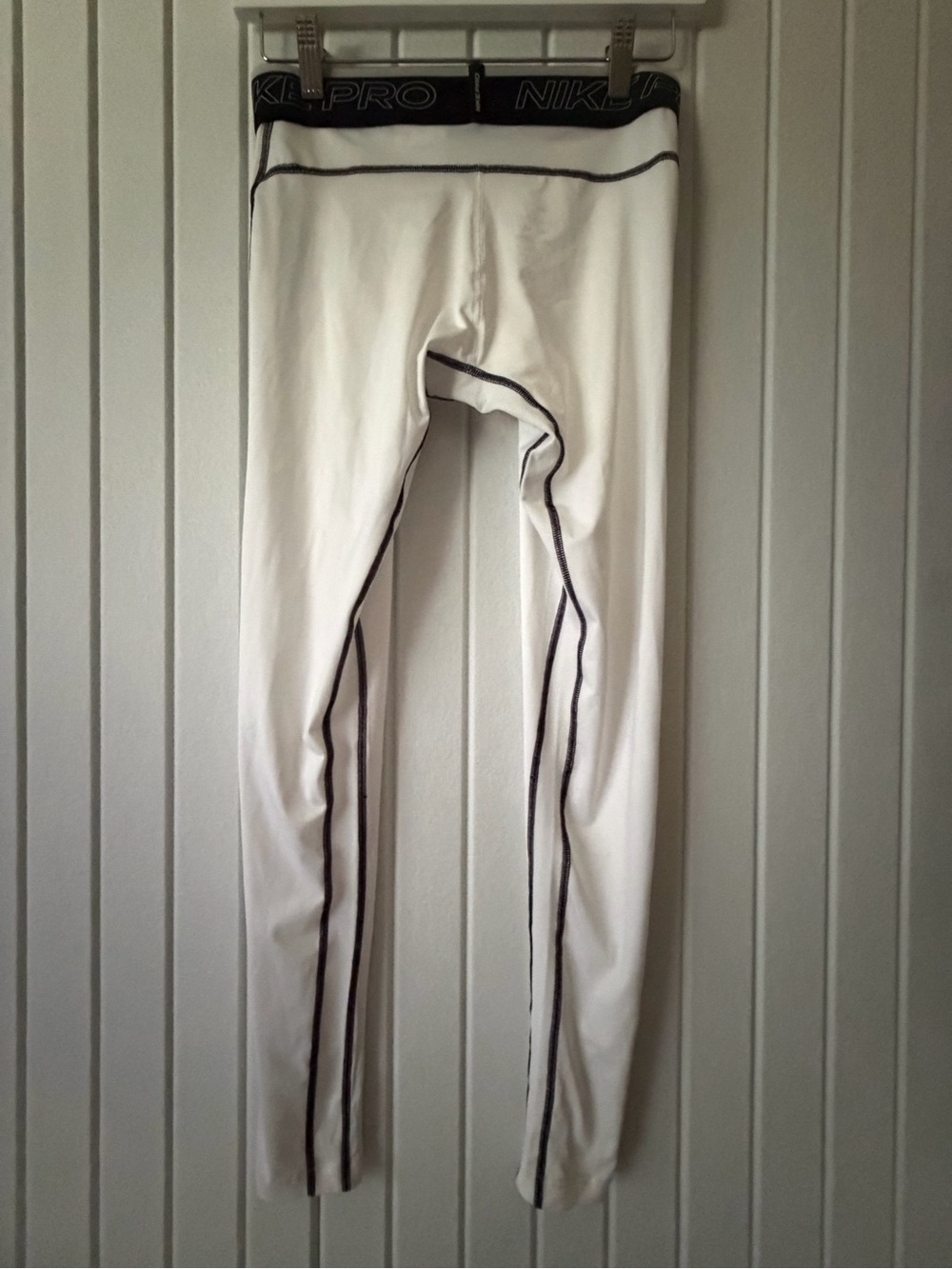 Nike Pro White Compression Pants Tights ✨NWOT✨ - Picture 4 of 9